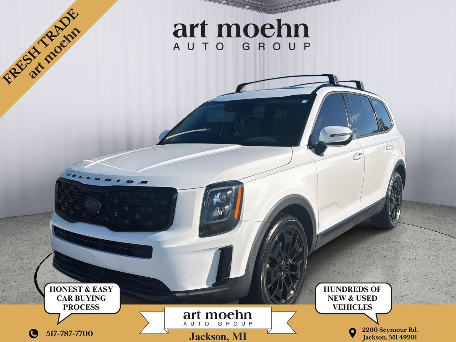 Used 2021 Kia Telluride EX w/ EX Premium Package AWD/4WD image 1