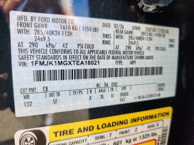 New 2026 Ford Expedition Max Platinum w/ Platinum Ultimate Package AWD/4WD image 25