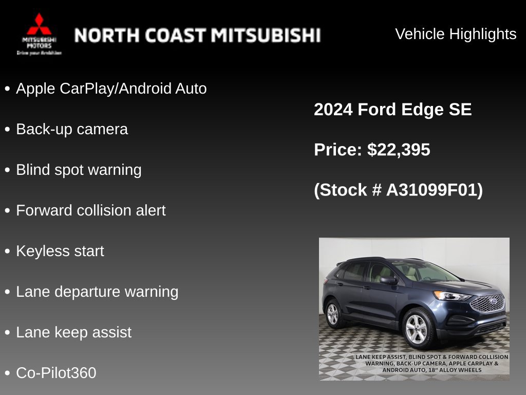 Used 2024 Ford Edge SE AWD/4WD image 2