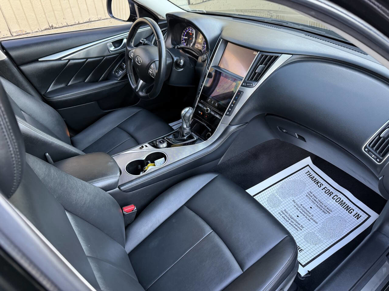Used 2017 INFINITI Q50 2.0t w/ Moonroof Package image 15