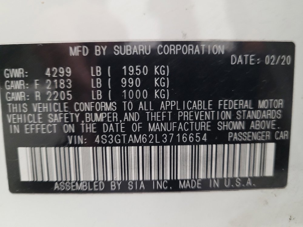Used 2020 Subaru Impreza 2.0i Sport w/ Popular Package #2 AWD/4WD image 33