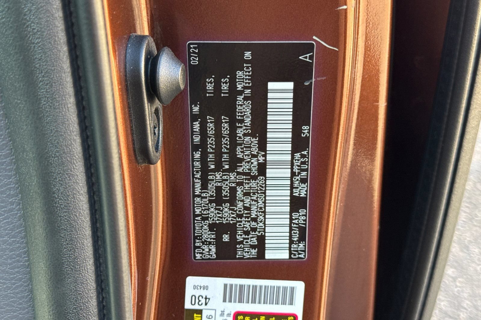 Used 2021 Toyota Sienna LE AWD/4WD image 31
