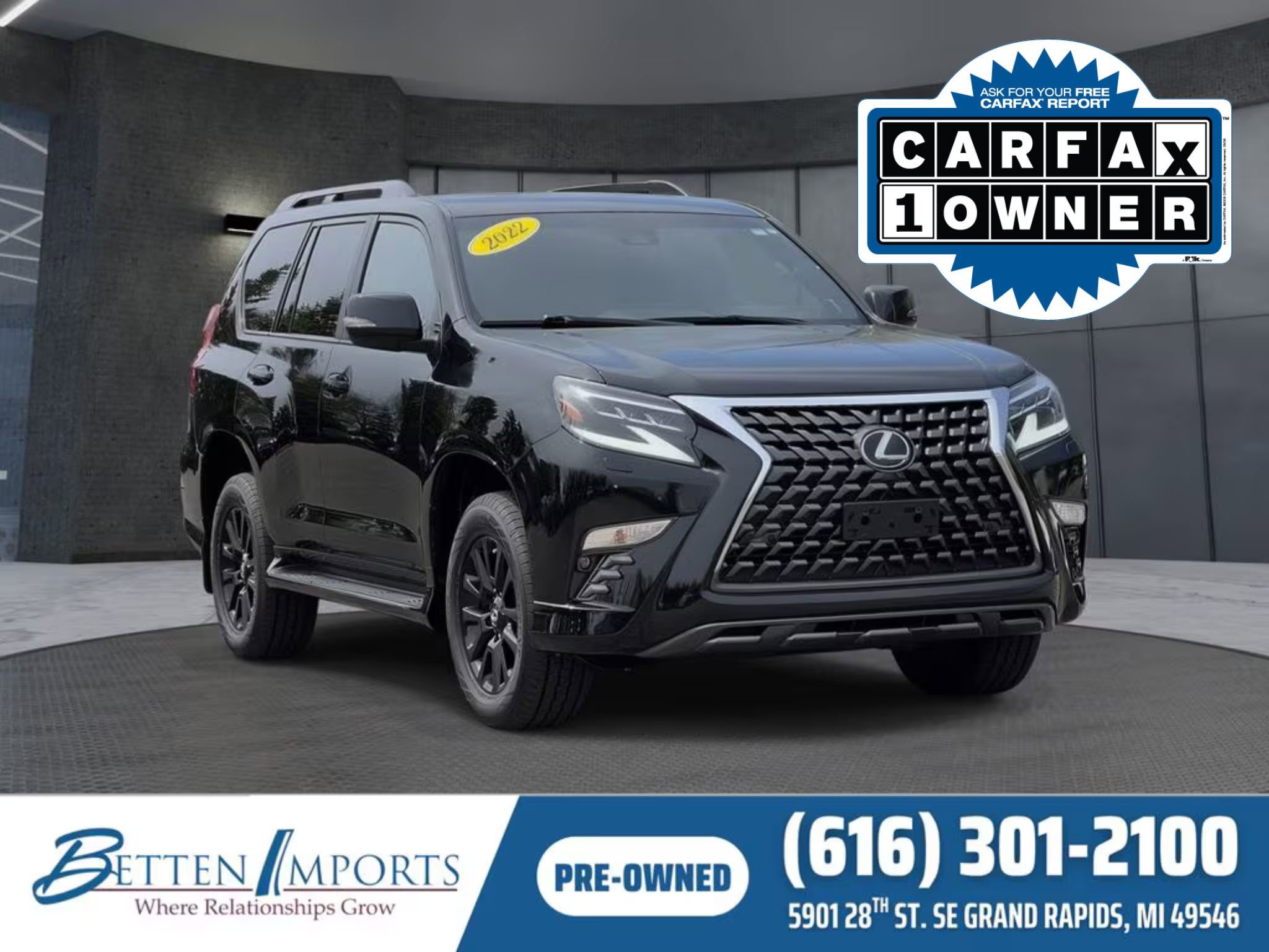 Used 2022 Lexus GX 460 w/ Black Line Special Edition