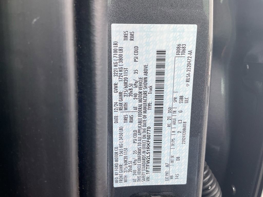 Used 2024 Ford F150 STX w/ STX Black Appearance Package image 18