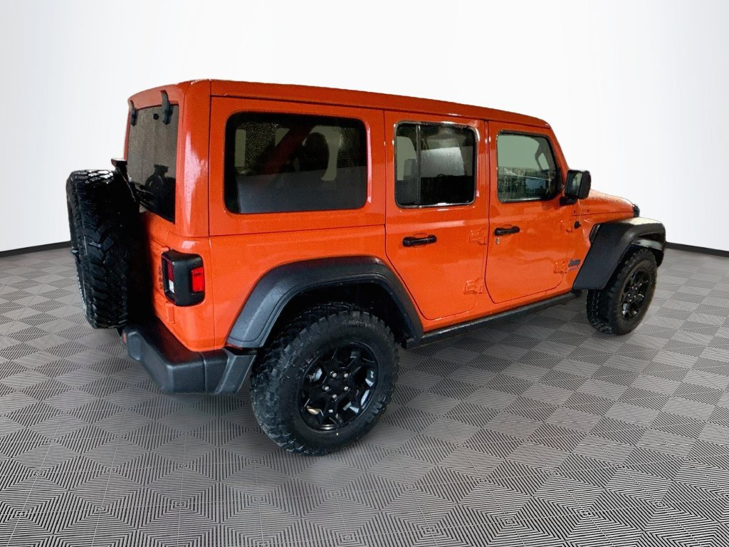 Certified 2023 Jeep Wrangler Unlimited w/ Sun & Screen Package AWD/4WD image 6