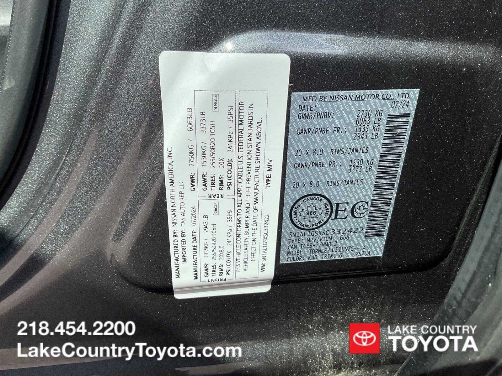 Used 2025 INFINITI QX60 Sensory AWD/4WD image 37