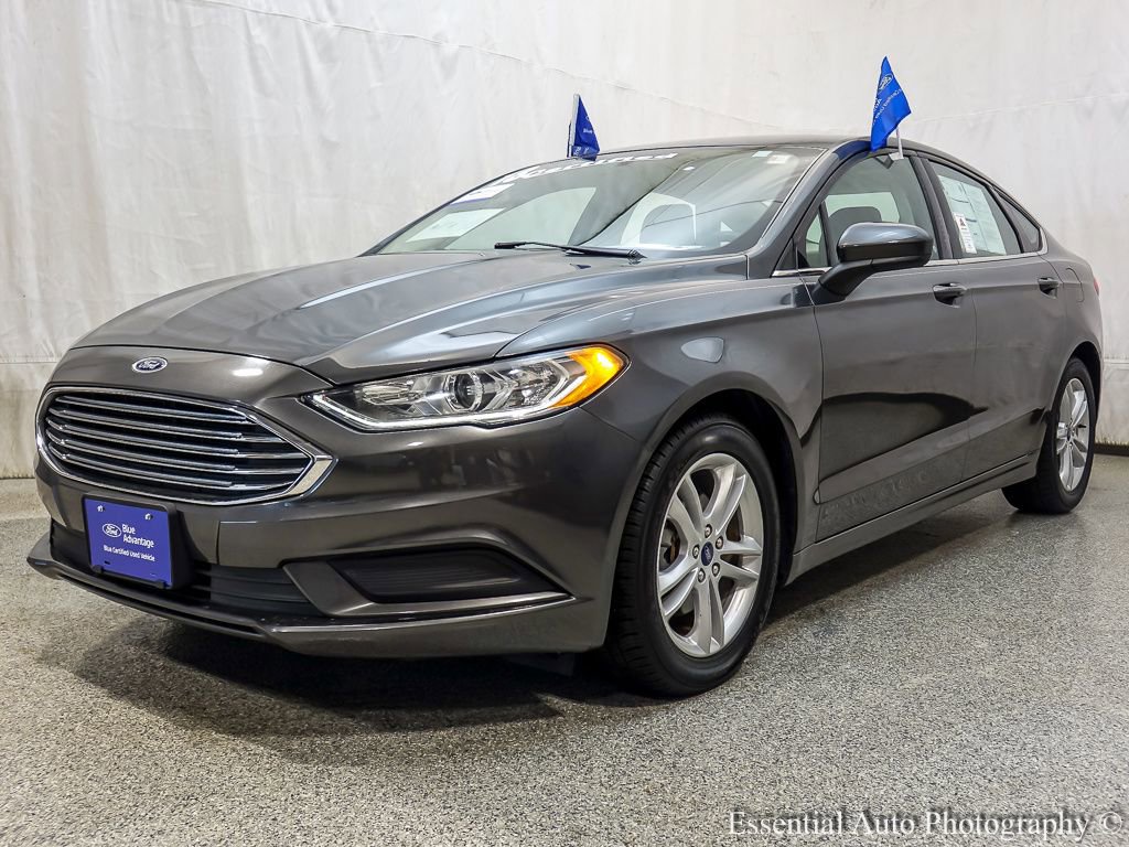 Certified 2018 Ford Fusion SE w/ Fusion SE Technology Package FWD image 1