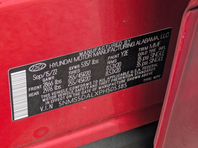 Used 2023 Hyundai Santa Fe Calligraphy image 33