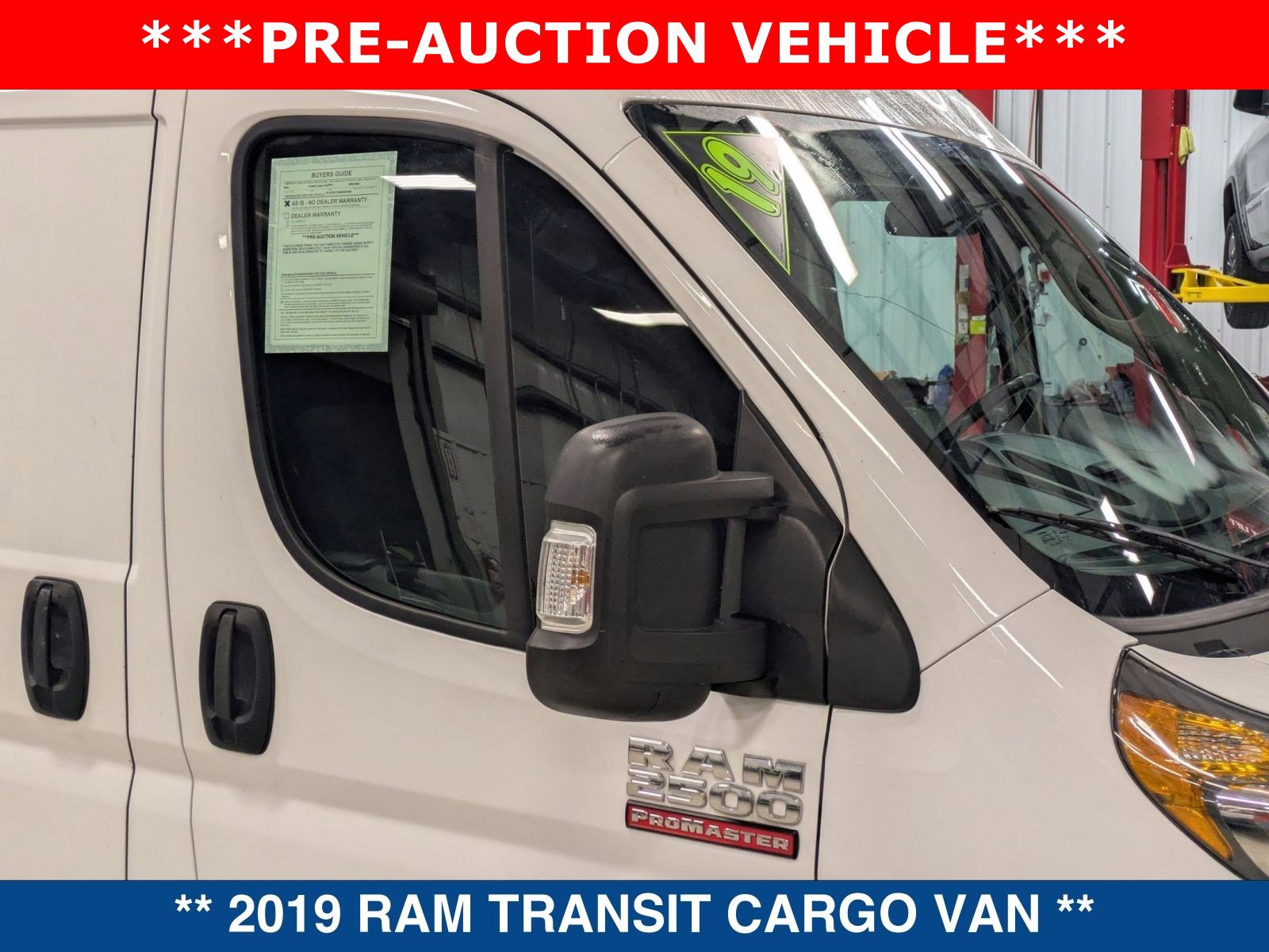 Used 2019 RAM ProMaster 2500 image 10