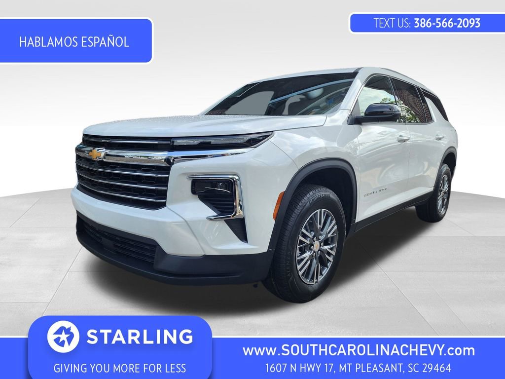 New 2025 Chevrolet Traverse LT