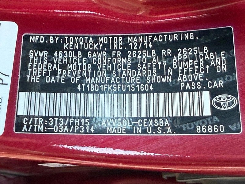 Used 2015 Toyota Camry SE image 29