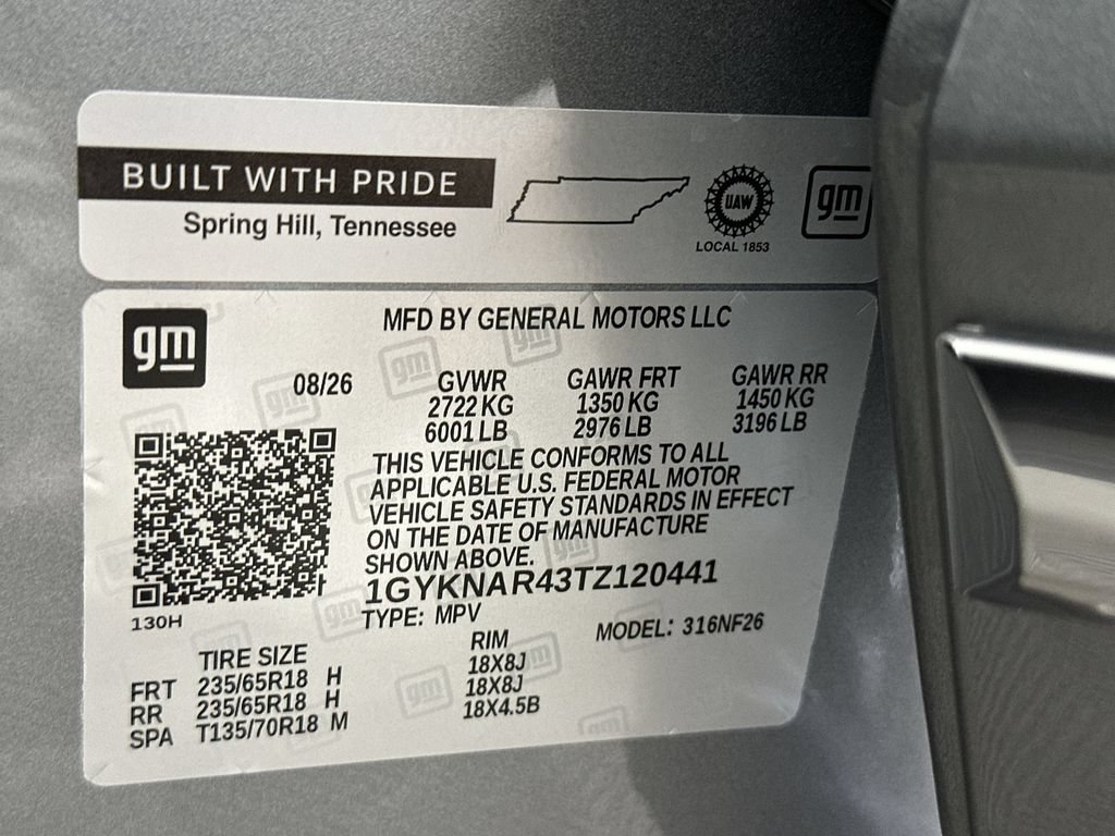 New 2026 Cadillac XT5 Luxury FWD image 35