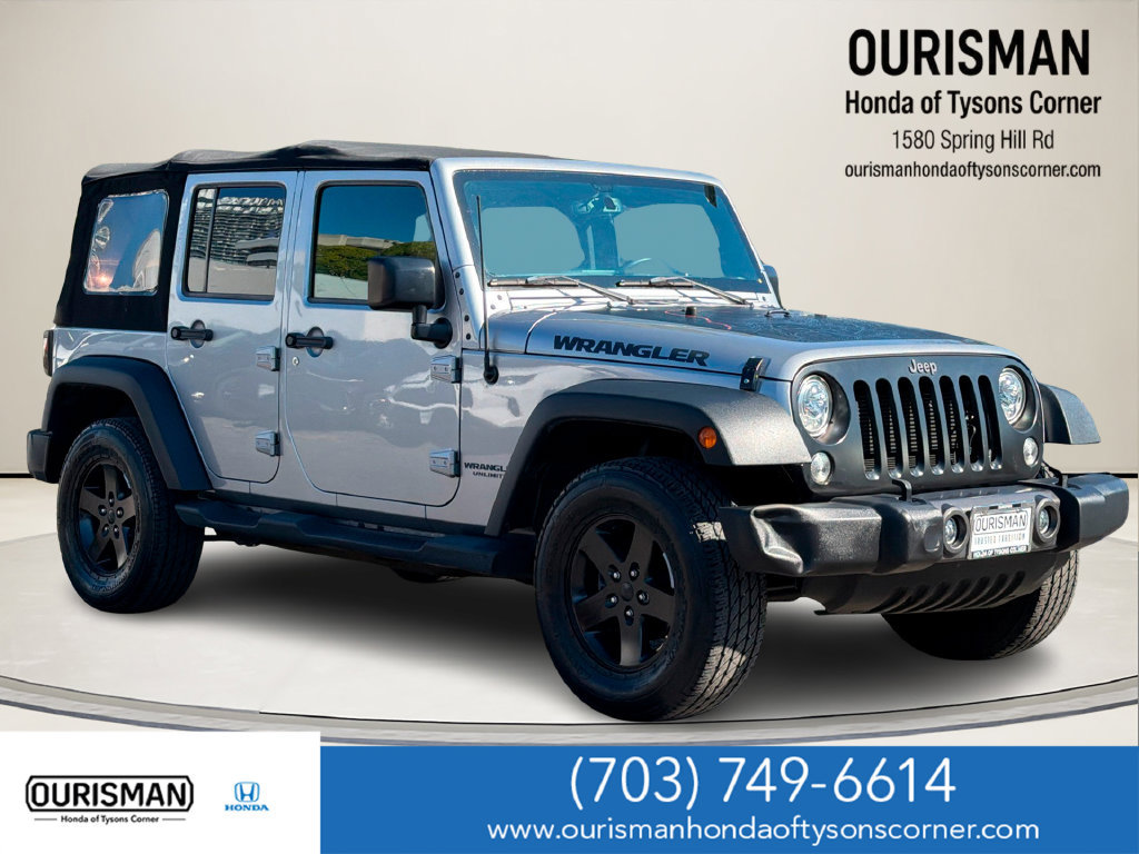 Used 2017 Jeep Wrangler Unlimited Sport AWD/4WD image 1