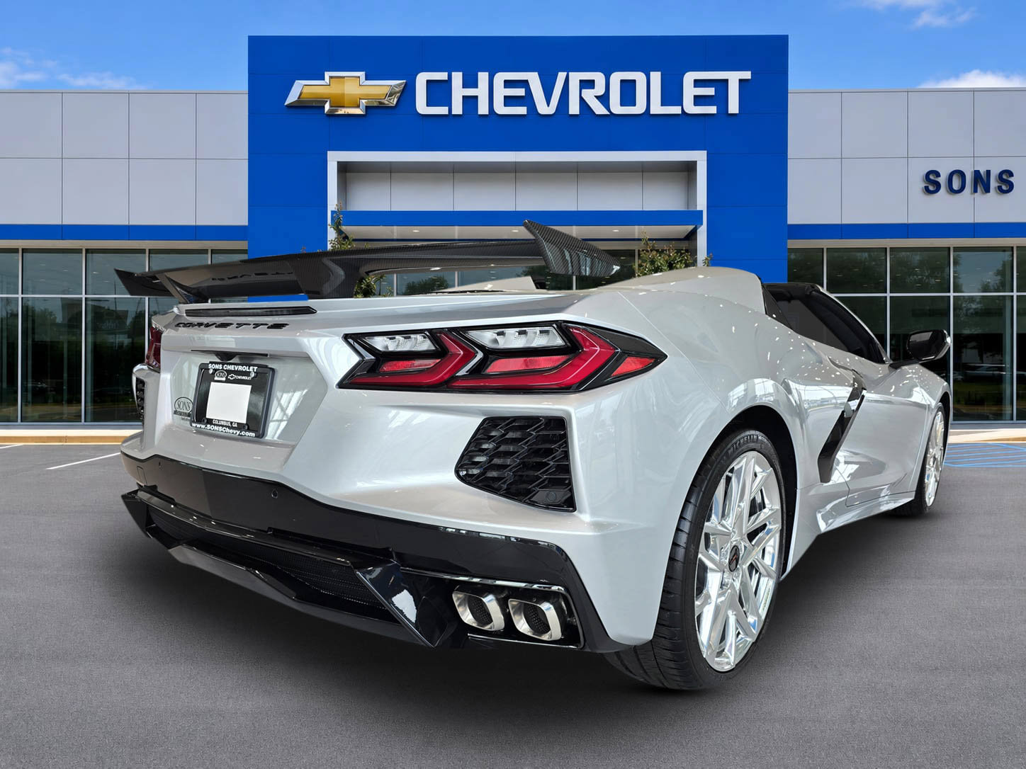 New 2026 Chevrolet Corvette Stingray Convertible w/ Battery Protection Package RWD image 5