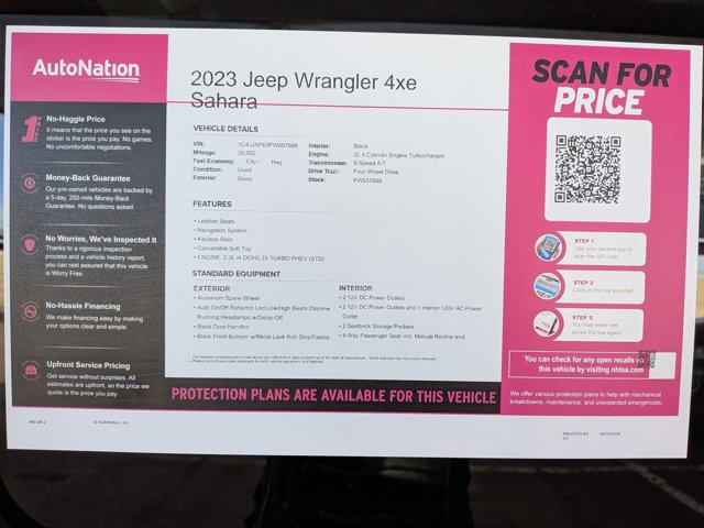 Used 2023 Jeep Wrangler Unlimited Sahara w/ Cold Weather Group AWD/4WD image 24