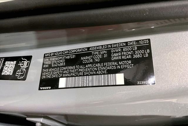 New 2026 Volvo XC90 T8 Ultra w/ Protection Package Premier image 9