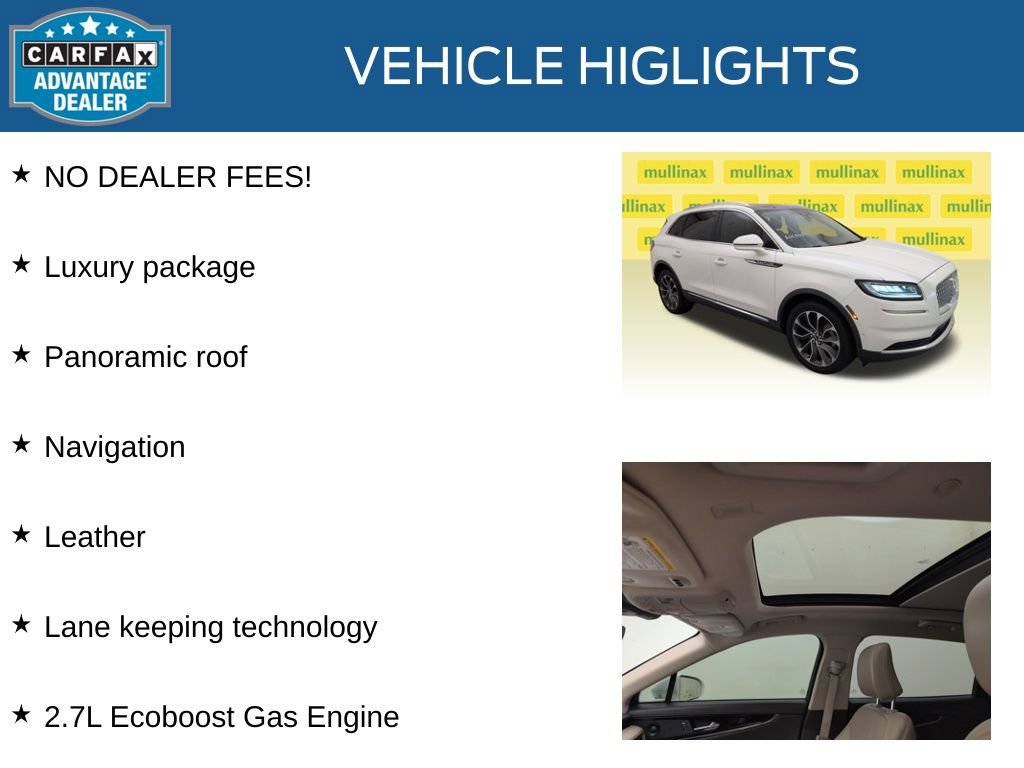 Used 2021 Lincoln Nautilus Reserve w/ Equipment Group 201A AWD/4WD image 11