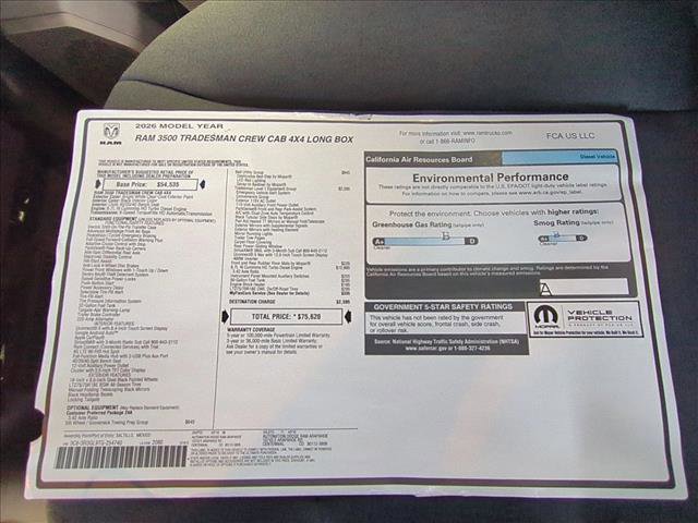New 2026 RAM 3500 Tradesman image 18