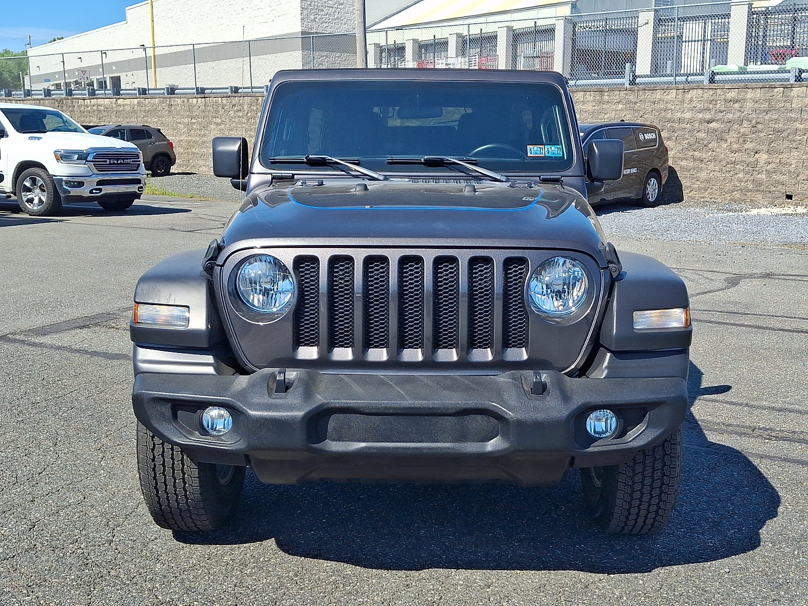Used 2021 Jeep Wrangler 4WD Unlimited Sport image 2