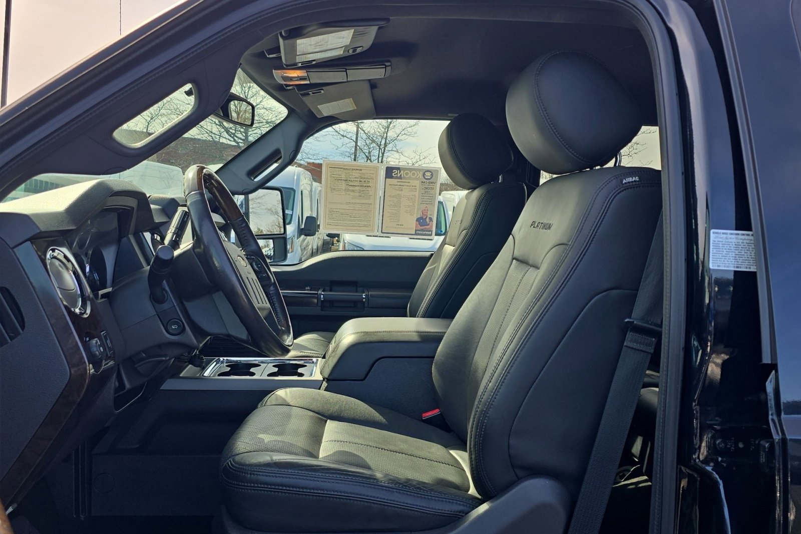 Used 2016 Ford F350 Platinum w/ Snow Plow Prep Package image 13