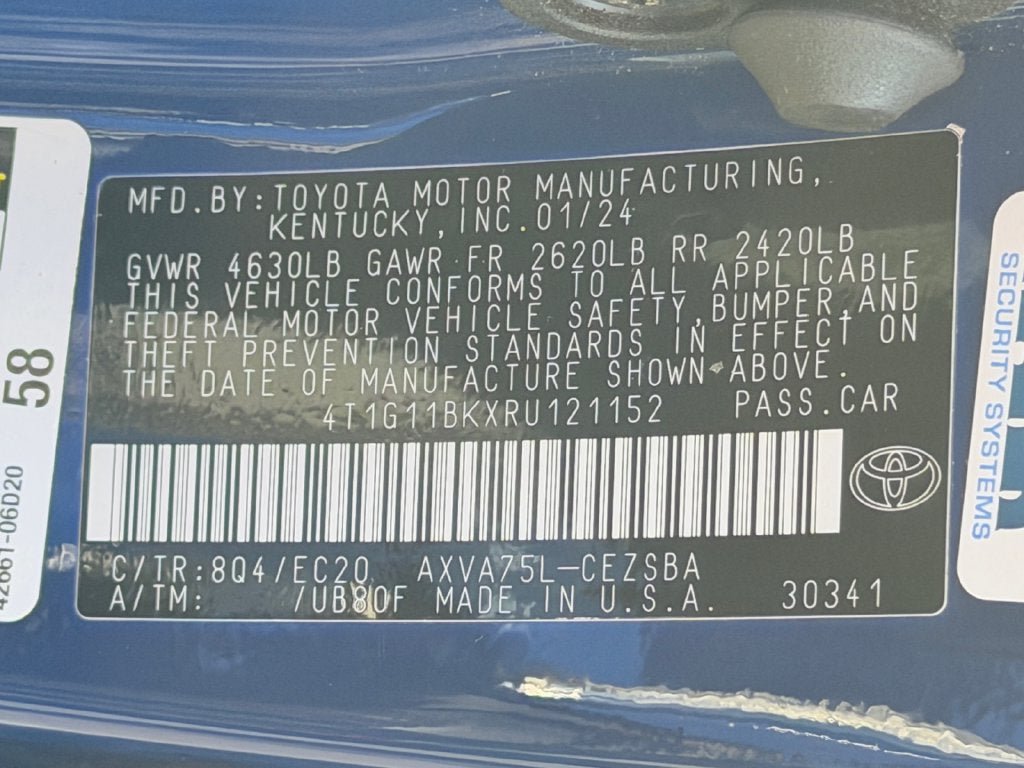 Used 2024 Toyota Camry SE AWD/4WD image 36