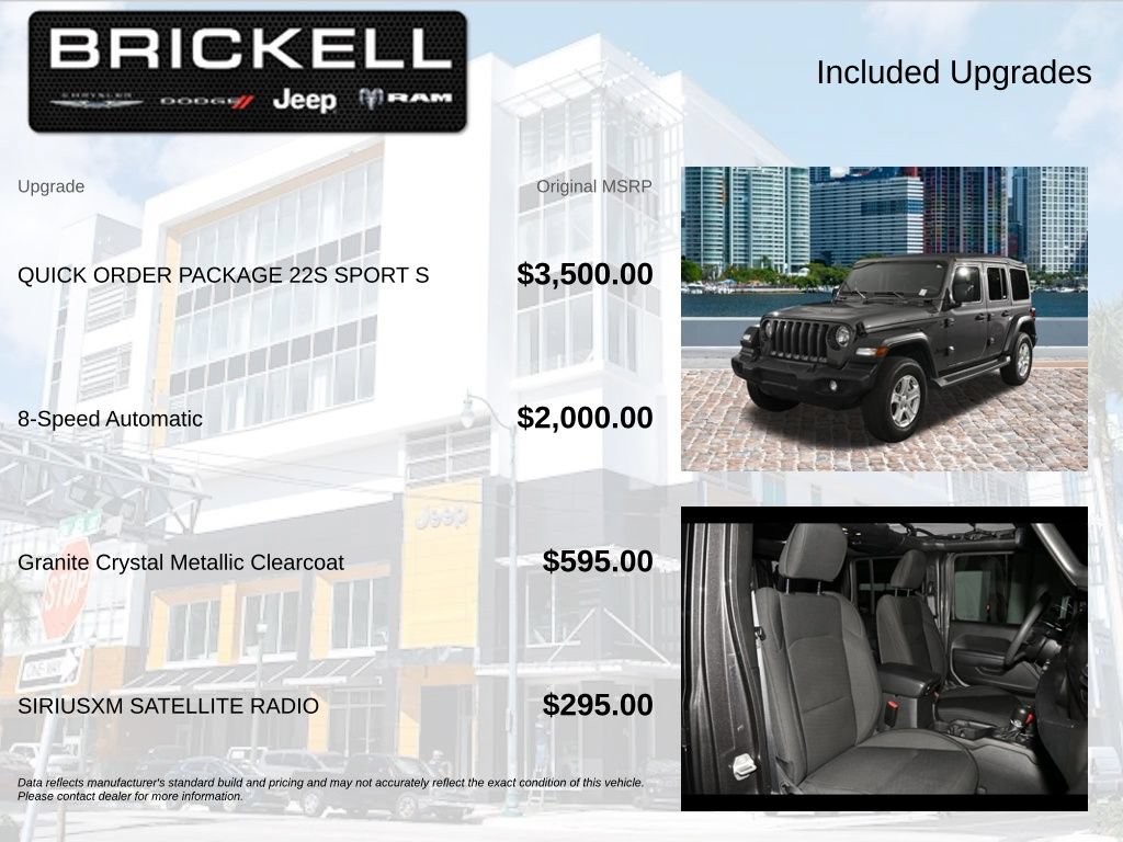 Used 2023 Jeep Wrangler Unlimited Sport AWD/4WD image 5