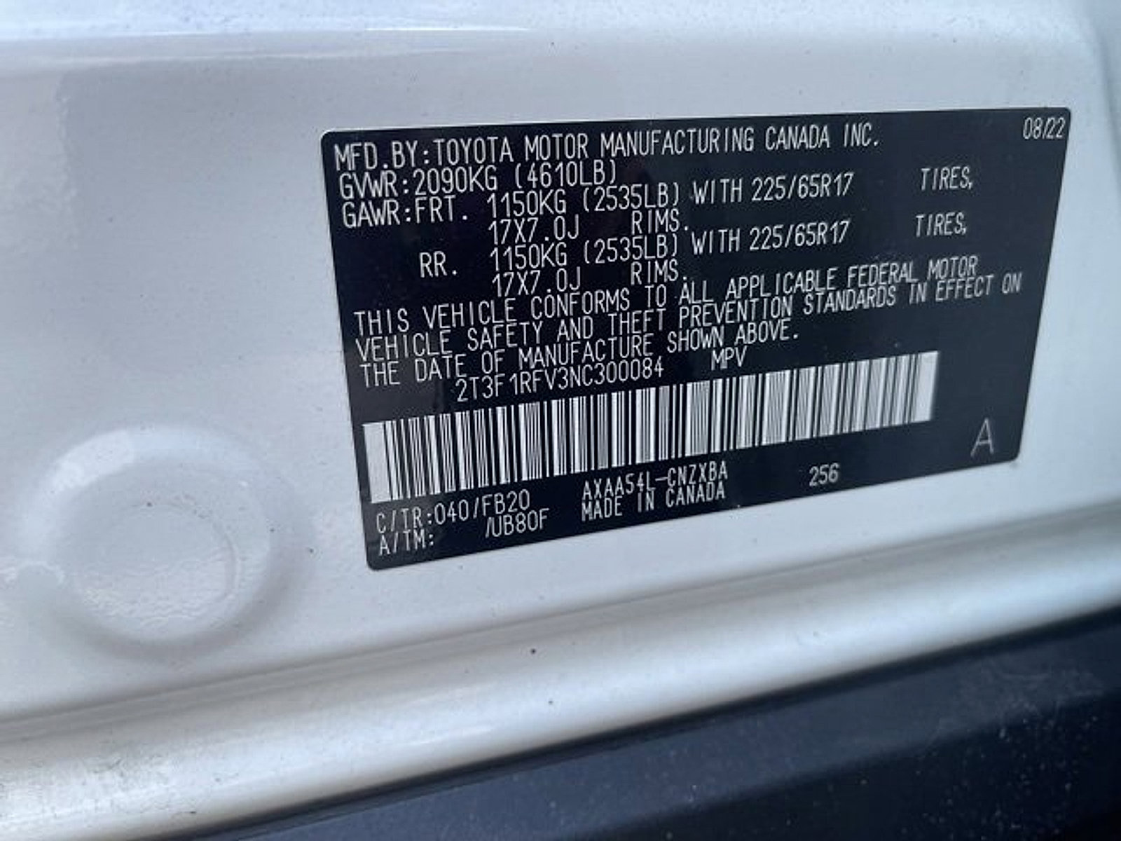 Used 2022 Toyota RAV4 LE image 20