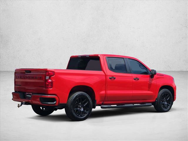 Certified 2025 Chevrolet Silverado 1500 Custom w/ Turbomax Blackout Package RWD image 8