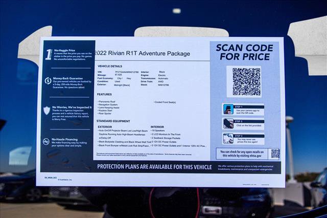 Used 2022 Rivian R1T Adventure AWD/4WD image 27