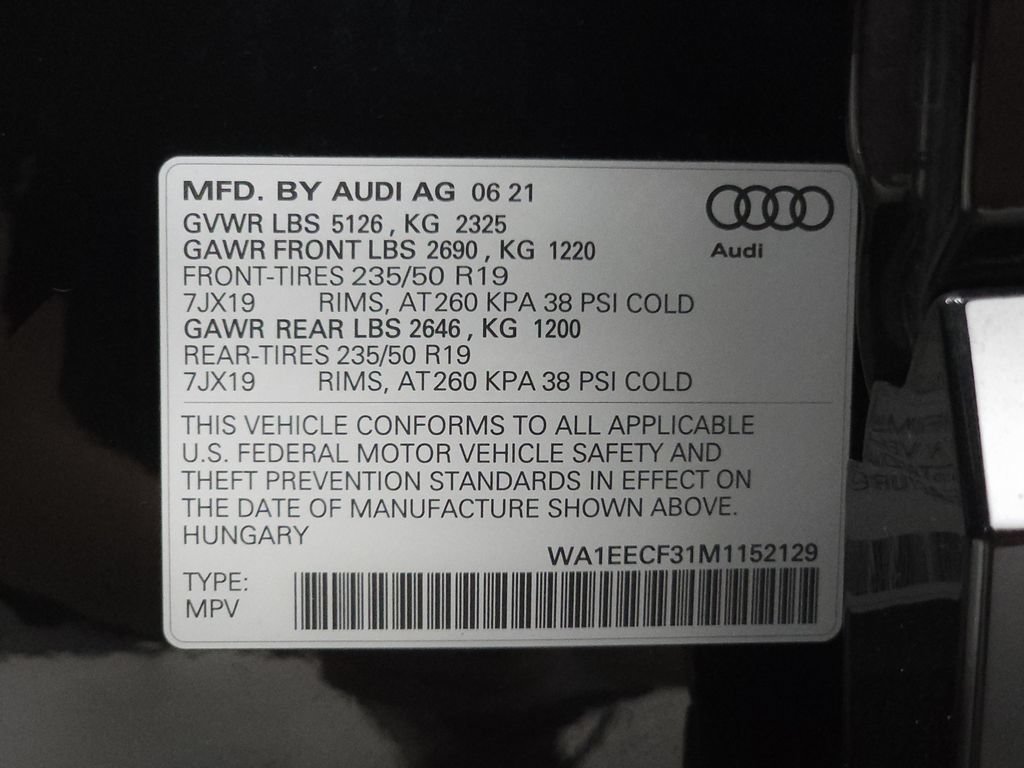 Used 2021 Audi Q3 2.0T Premium Plus w/ Premium Plus Package AWD/4WD image 31