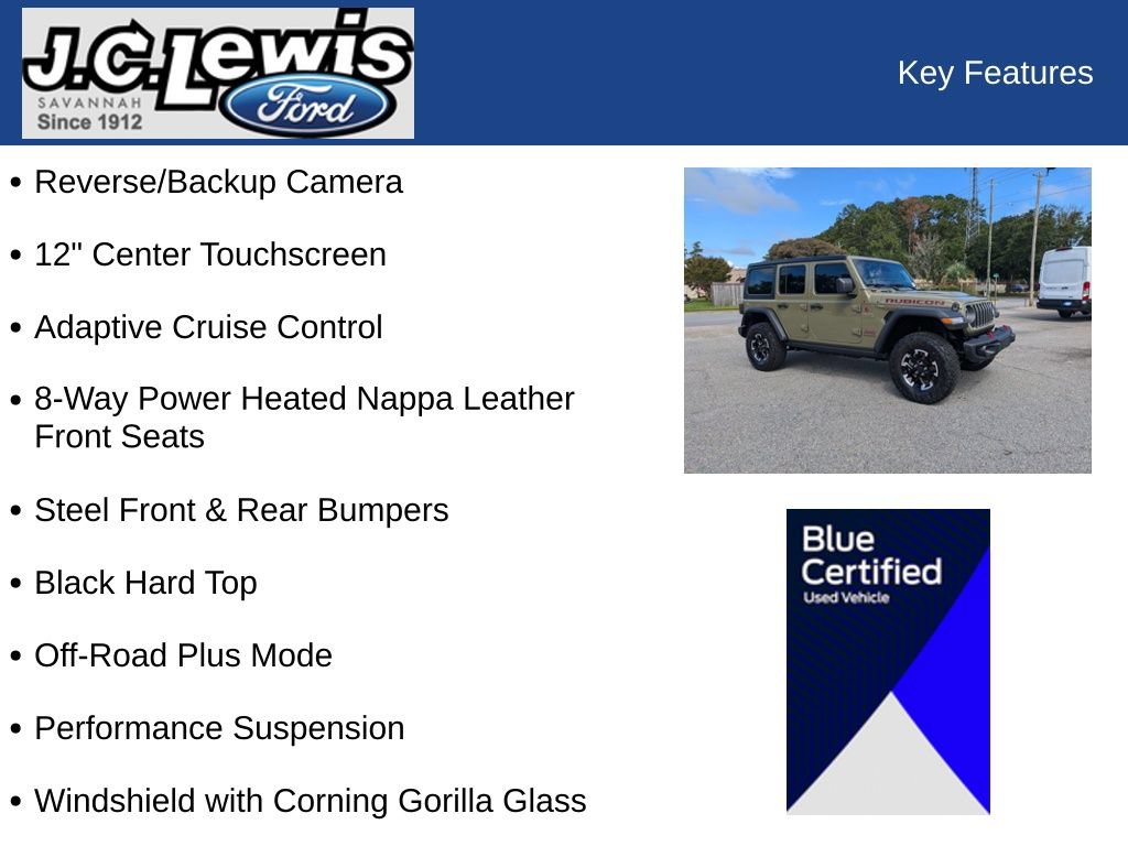 Used 2026 Jeep Wrangler Unlimited Rubicon w/ Steel Bumper Group AWD/4WD image 31