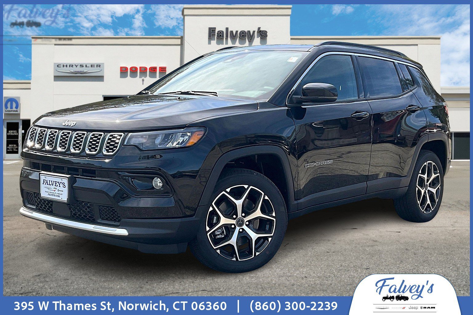 New 2025 Jeep Compass Limited w/ Sun and Sound Group image 1