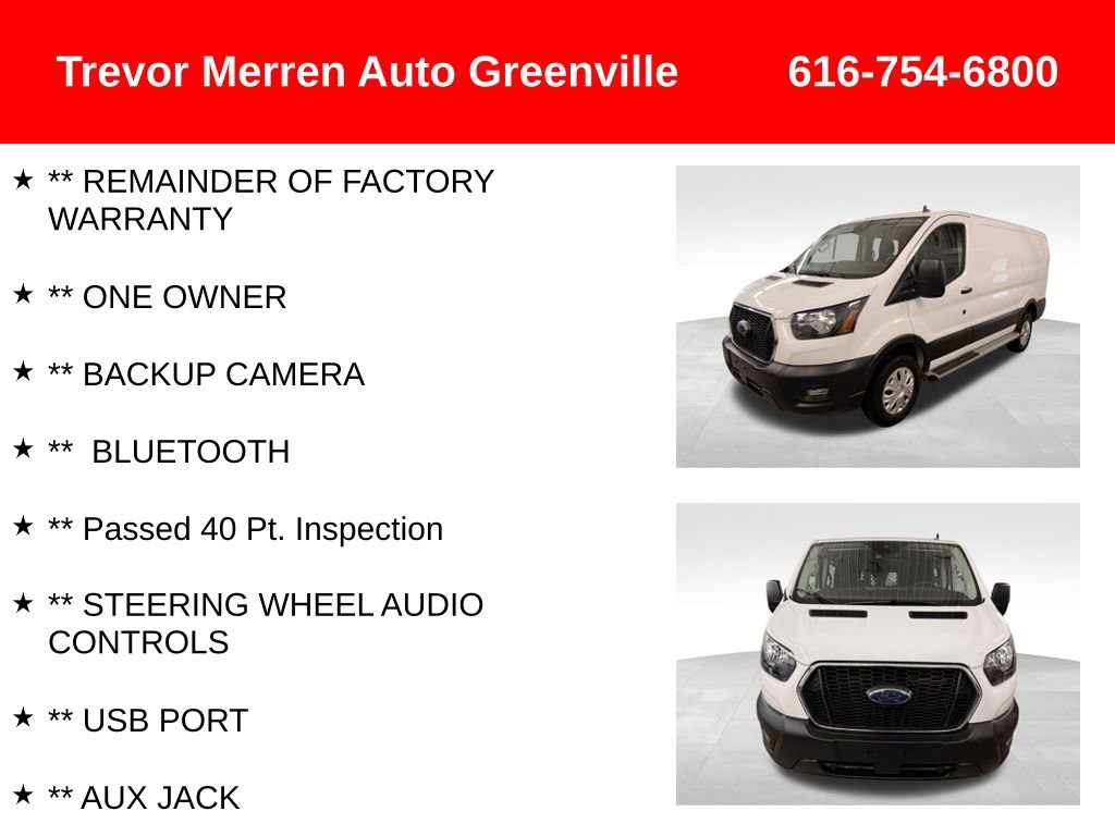Used 2024 Ford Transit 250 Low Roof w/ Exterior Upgrade Package image 8