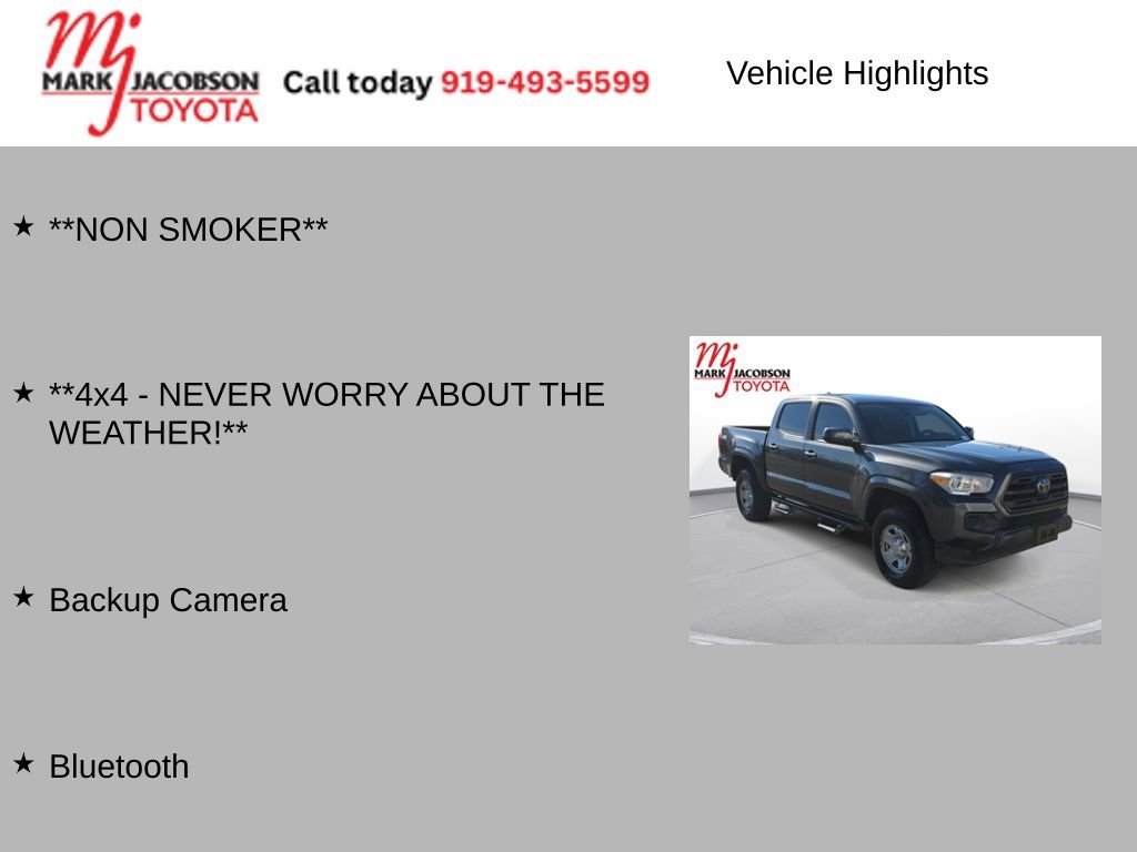 Used 2019 Toyota Tacoma SR w/ SR Convenience Package image 5