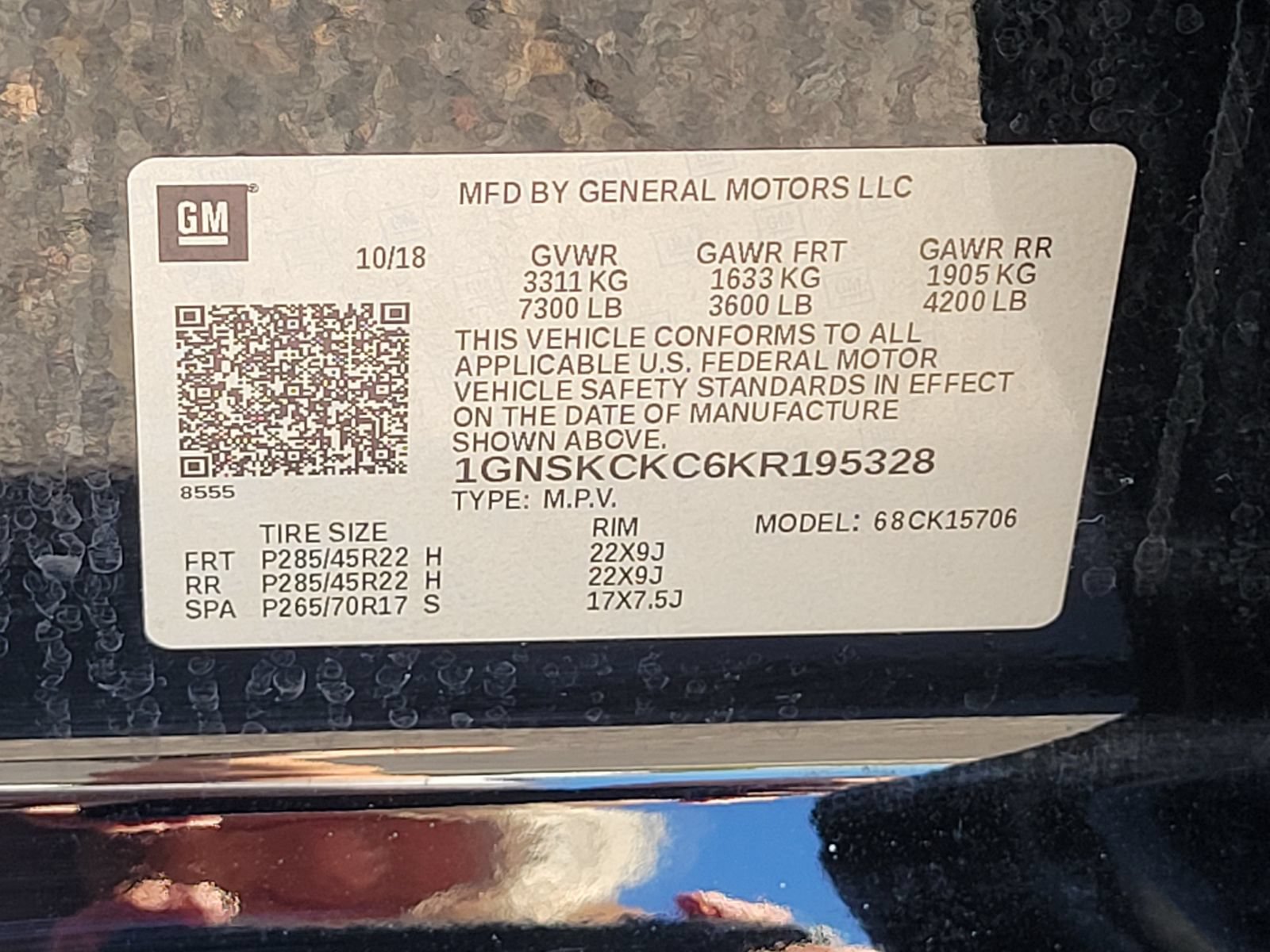 Used 2019 Chevrolet Tahoe Premier AWD/4WD image 17