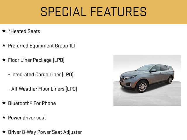 Used 2024 Chevrolet Equinox LT w/ LPO, Floor Liner Package AWD/4WD image 6