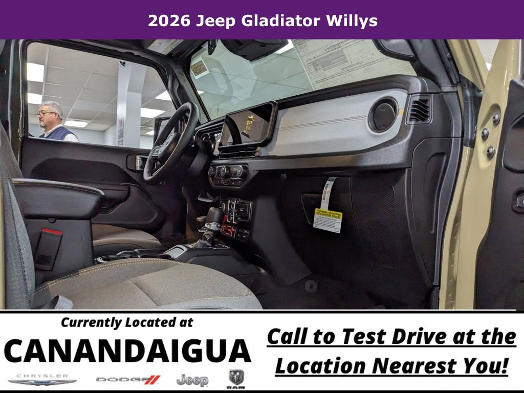 New 2026 Jeep Gladiator Willys image 8