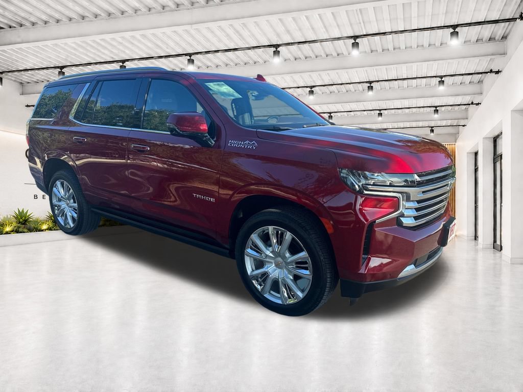 Used 2021 Chevrolet Tahoe High Country w/ Premium Package RWD image 1