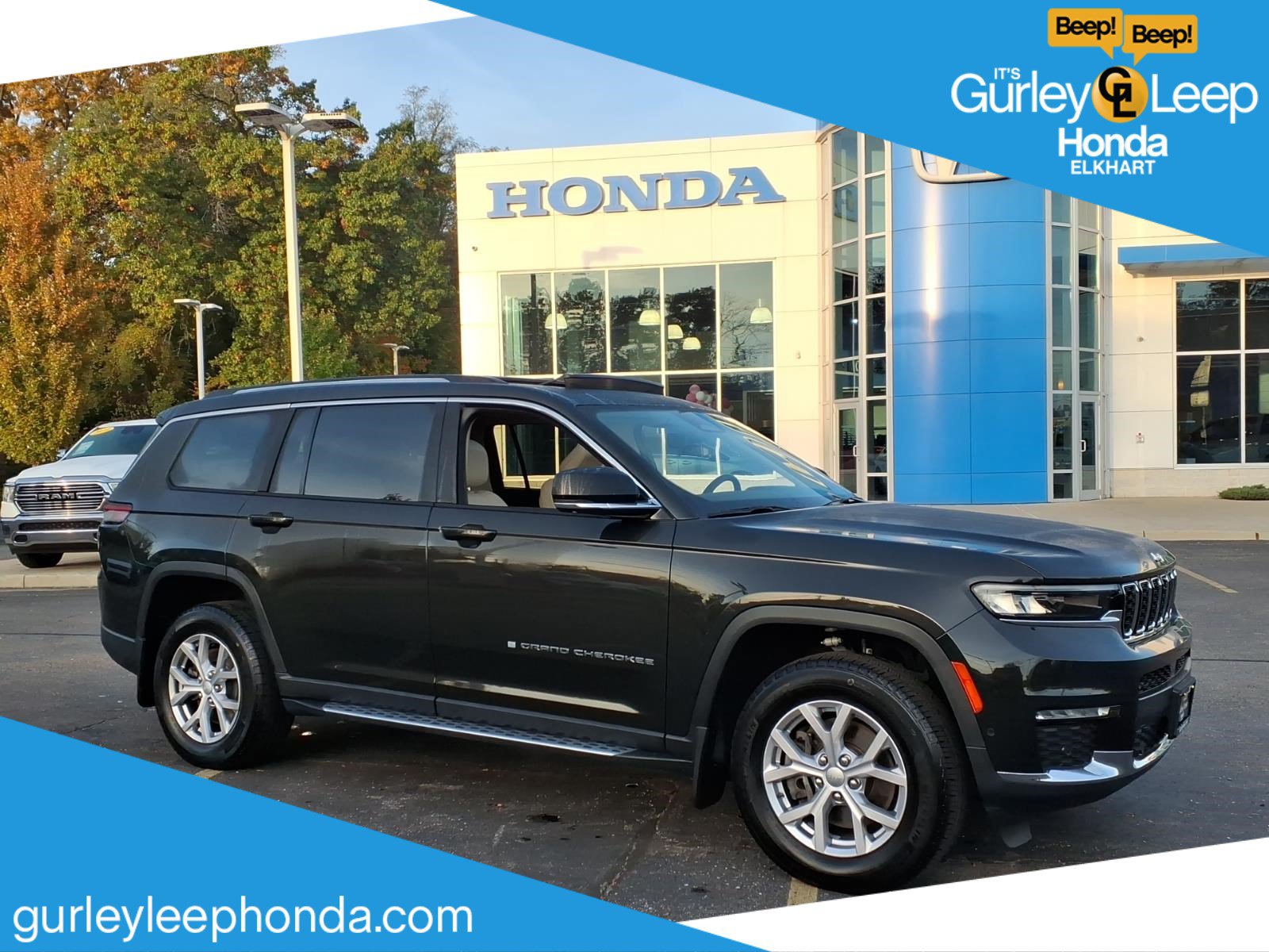 Used 2022 Jeep Grand Cherokee L Limited w/ Luxury Tech Group II AWD/4WD image 1