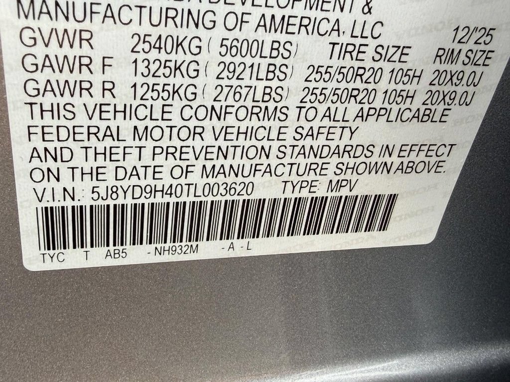 Certified 2026 Acura MDX w/ Technology Package FWD image 27