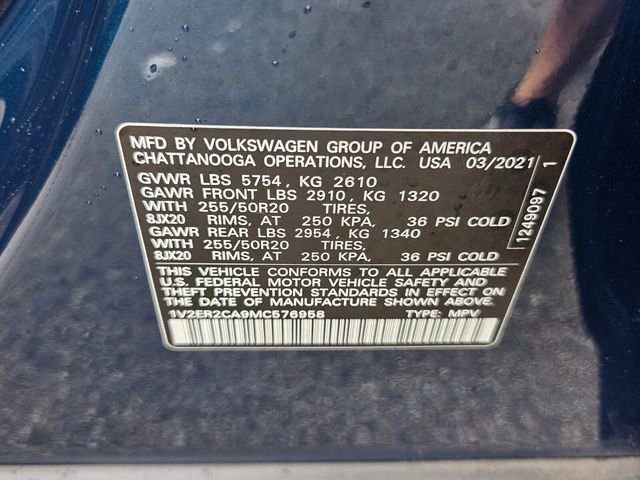 Used 2021 Volkswagen Atlas SEL image 23