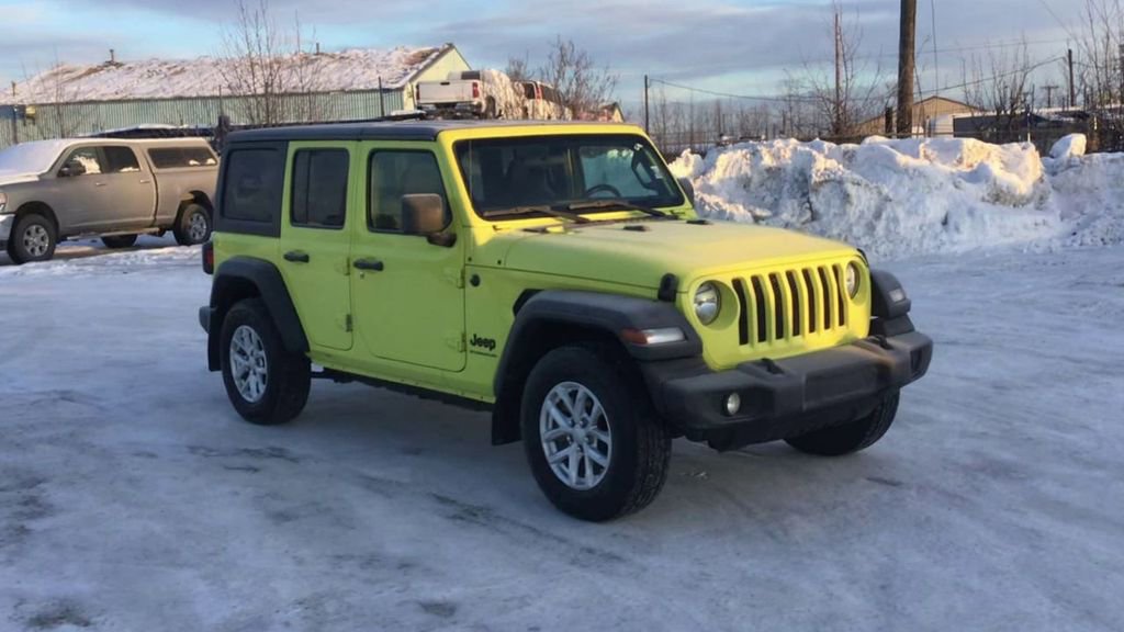 Certified 2023 Jeep Wrangler Unlimited Sport AWD/4WD image 2