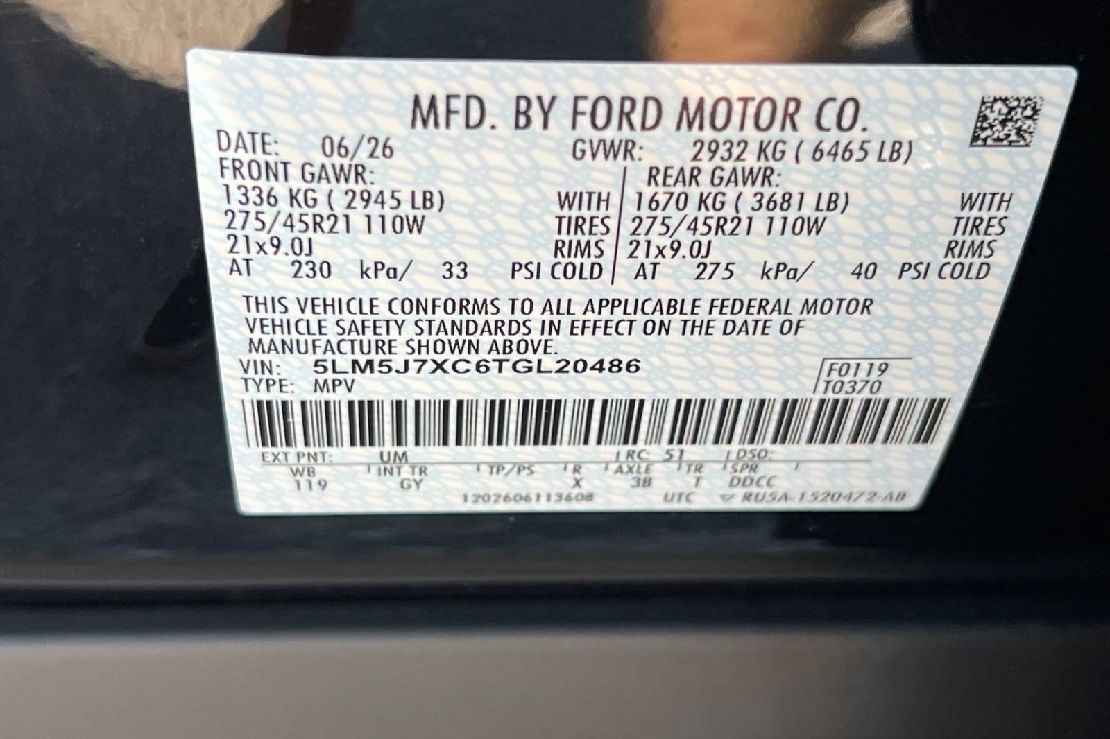 New 2026 Lincoln Aviator Reserve w/ Illumination Package AWD/4WD image 25