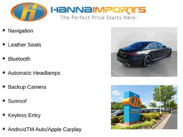Used 2022 Mercedes-Benz S 580 4MATIC Sedan w/ AMG Line Package image 8