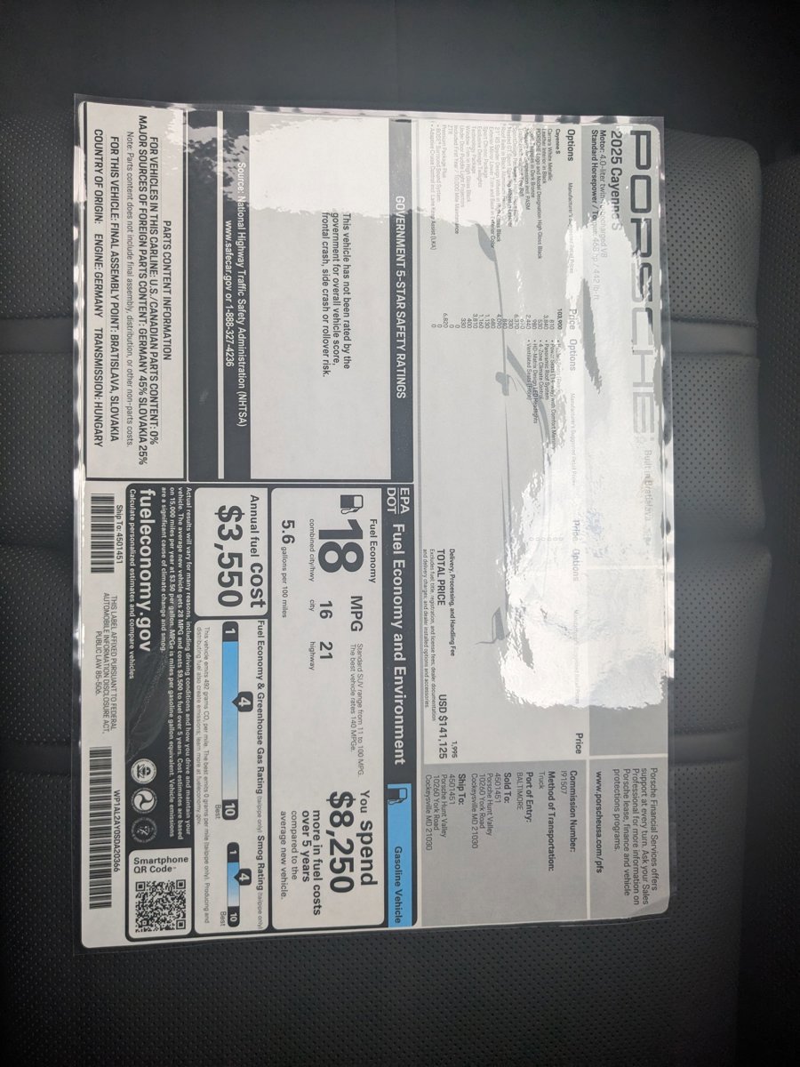 New 2025 Porsche Cayenne S image 30