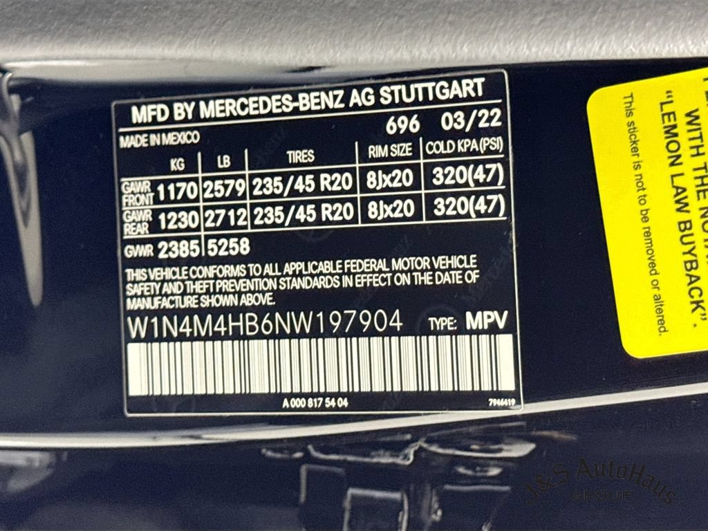 Used 2022 Mercedes-Benz GLB 250 4MATIC image 40