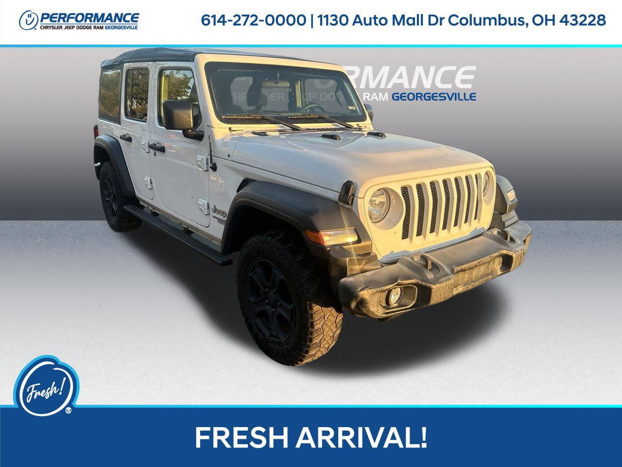 Used 2021 Jeep Wrangler Unlimited Sport AWD/4WD image 1