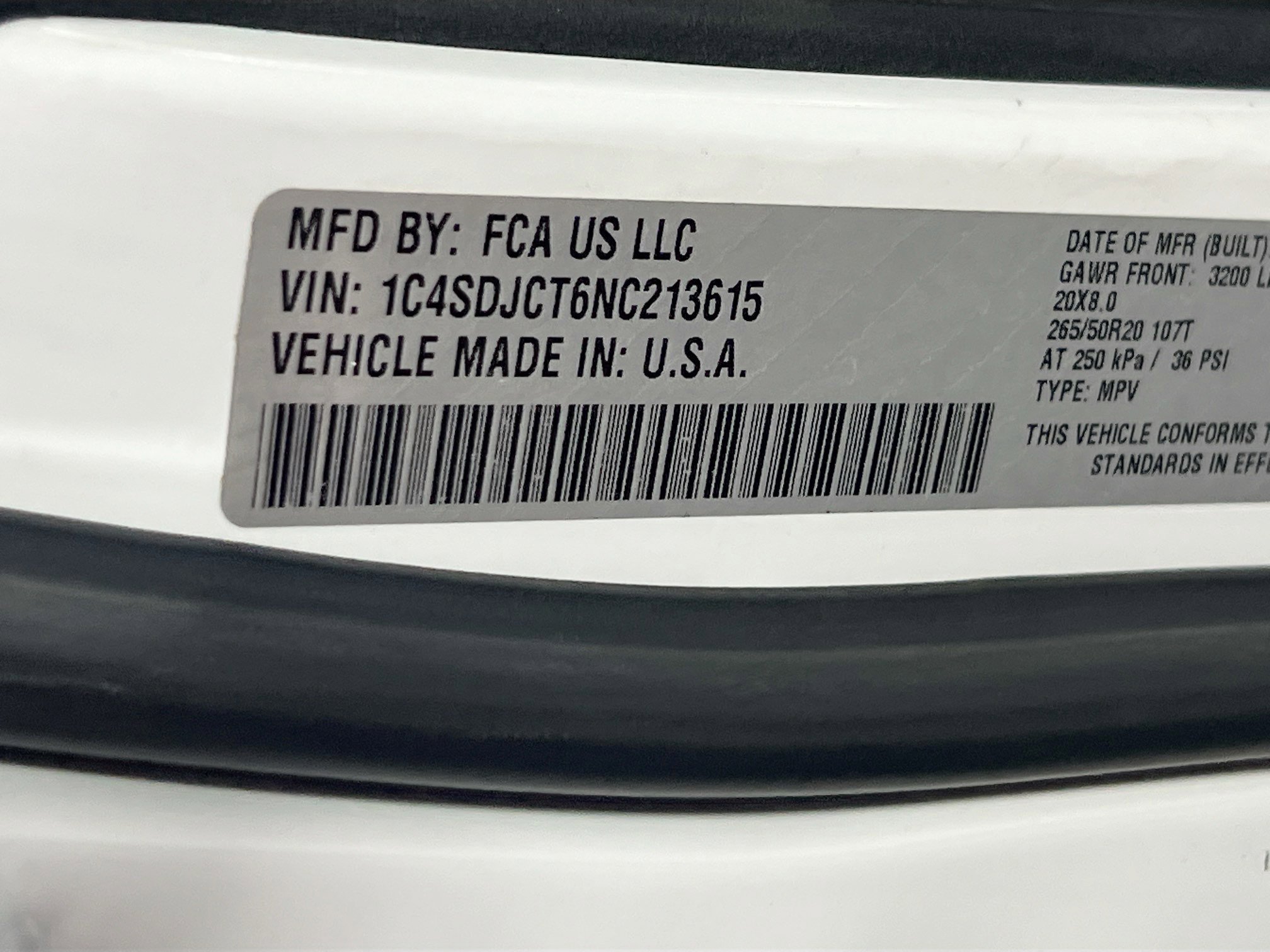 Used 2022 Dodge Durango R/T w/ Blacktop Package image 34