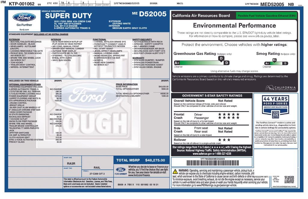 Used 2021 Ford F250 XL w/ STX Appearance Package image 12