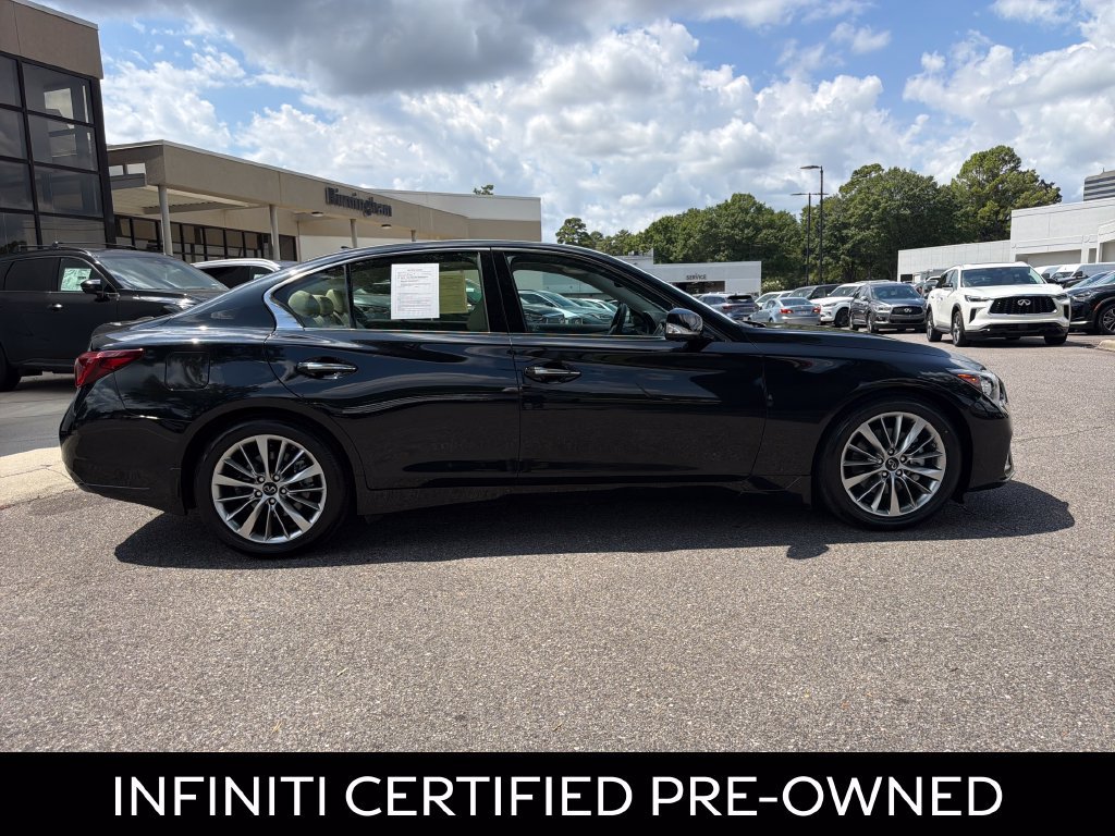 Certified 2023 INFINITI Q50 Luxe w/ Cargo Package RWD image 13